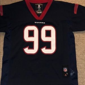 Youth NFL Jersey, Texans- Watt, youth size 7